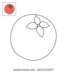 Velvet apple coloring pages for kids. Trace and color Velvet apple. Velvet apple fruit flashcard. Letters V is for Velvet apple. Fun fruit worksheets printable for kids activity.