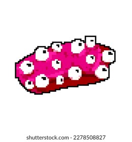 velvet hair band game pixel art retro vector. bit cash velvet hair band video arcade. old vintage illustration