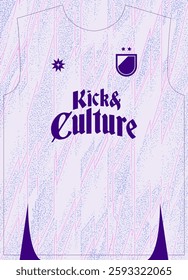 Velvet Thunder Pink Purple Pattern Sublimation Print Football Jersey