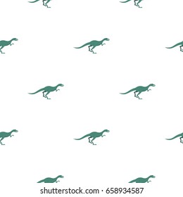 Velyciraptor dinosaur pattern seamless for any design vector illustration