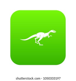 Velyciraptor icon digital green for any design isolated on white vector illustration
