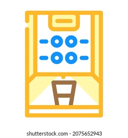 vending coffee machine color icon vector. vending coffee machine sign. isolated symbol illustration