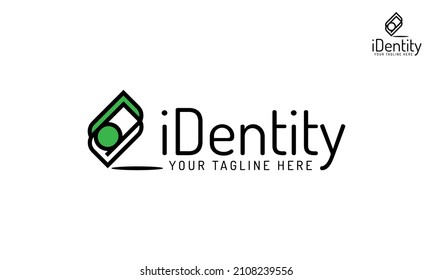 vending machine company logo with initial combination D. logo with a friendly and modern concept
