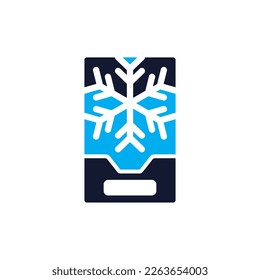 Vending machine drink bottle display vector logo design