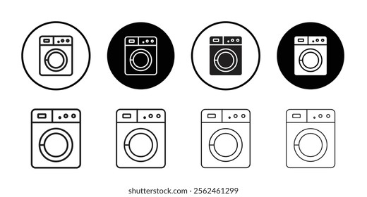 Vending machine icon Flat art in black and white isolated
