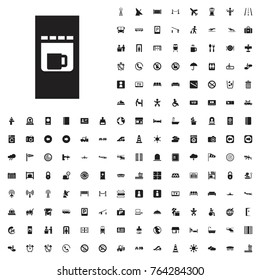 Vending machine icon illustration isolated vector sign symbol. airport icons set for web and mobile.