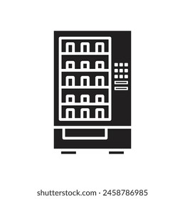 vending machine icon vector template illustration logo design