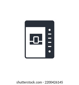 vending machine icons  symbol vector elements for infographic web