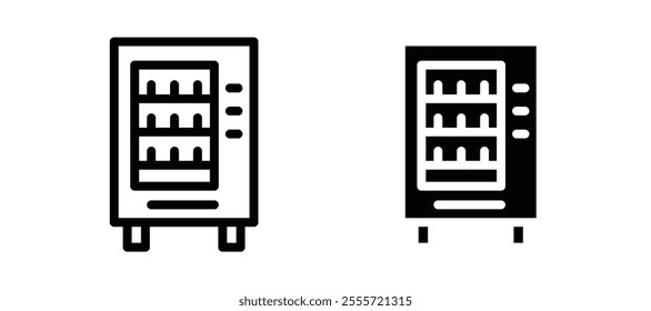 Vending machine icons for web ui designs