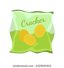 Vending products. Snacks, chips for vendor machine bar. Cold beverages and snack in plastic package merchandising flat vector isolated icons