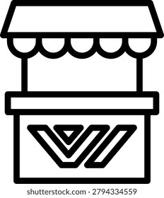 Vendor Vanguard Vector Design Icon Style