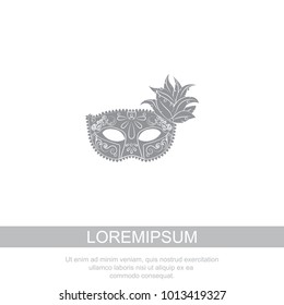 Venecian mask logo
