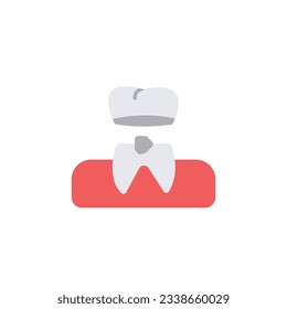 Veneers colored icon. illustration graphic of Veneers.