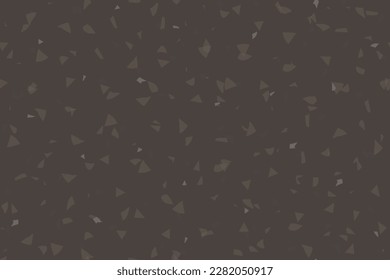 Venetian Abstract Pattern. Mosaic Seamless Italian Design. Terrazzo Floor Vector Material. Gray Marble Brown Background. Vector Rock Granite Texture. Stone Wrapping Irregular Art. Glass Terrazzo Print