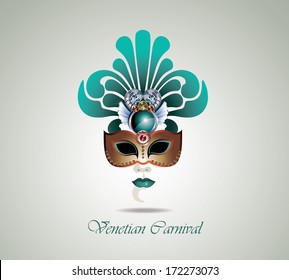 Venetian carnival mask