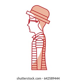 venetian gondolier traditional icon
