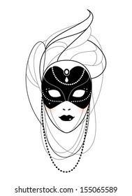 Venetian mask