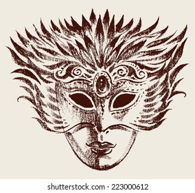 Venetian mask