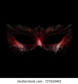 Venetian mask background vector