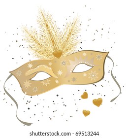 venetian mask - vector