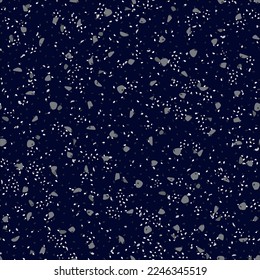 Venetian Terrazzo Pattern. Terrazzo Stone Vector Material. Mosaic Wall Granite Texture. Gray Vector Glass Background. Marble Abstract Classic Design. Stone Terrazzo Irregular Art. Floor Seamless Print