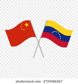 Venezuela e China cruzaram bandeiras