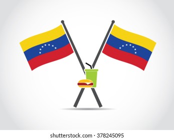 Venezuela Emblem Fast Food