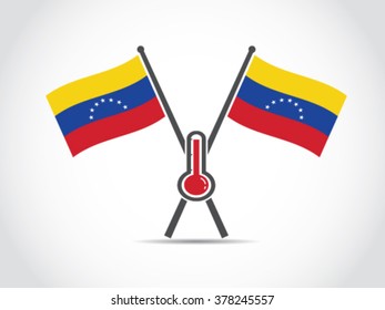 Venezuela Emblem High Temperature