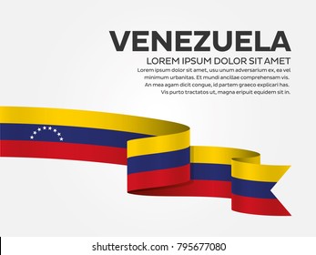 Venezuela flag background