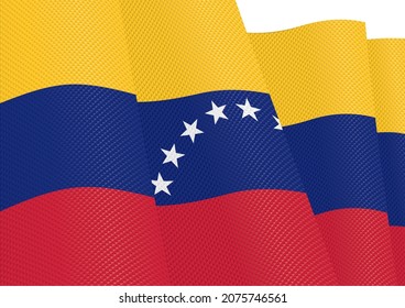 textura de gradiente de barrido de la bandera venezuela