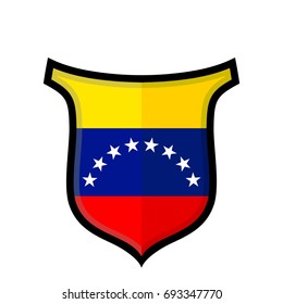 venezuela flag inside flag.