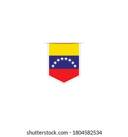 Venezuela flag. Simple vector. National flag of Venezuela 