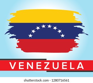 Venezuela flag vector icon - Vector 