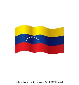 Venezuela flag, vector illustration