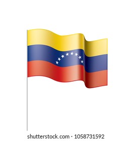 Venezuela flag, vector illustration