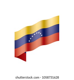 Venezuela flag, vector illustration