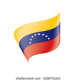 Venezuela flag, vector illustration