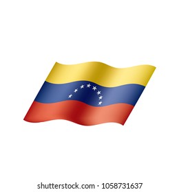 Venezuela flag, vector illustration