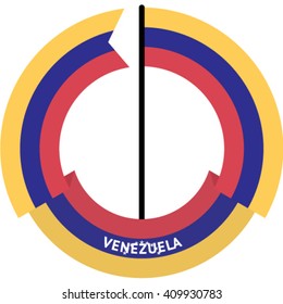 Venezuela Flat Flags Icon
