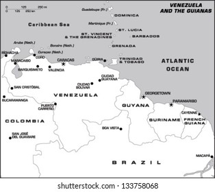 Venezuela and the Guianas