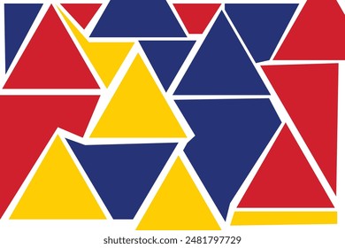 Venezuela Independence Day Celebration Abstract Background Landscape Shape for your graphic resource