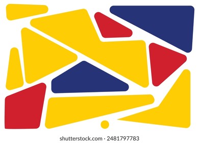 Venezuela Independence Day Celebration Abstract Background Landscape Shape for your graphic resource