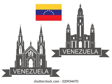 Venezuela. Logo. EPS 10. Vector illustration