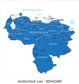 Venezuela map