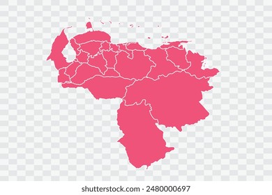 Venezuela Map punch Color Background quality files png