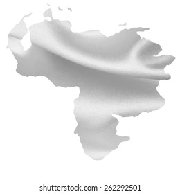 Venezuela map Silk