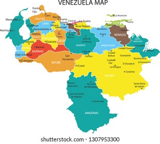 venezuela map vector illustration, venezuela map drawing, country maps, maps


