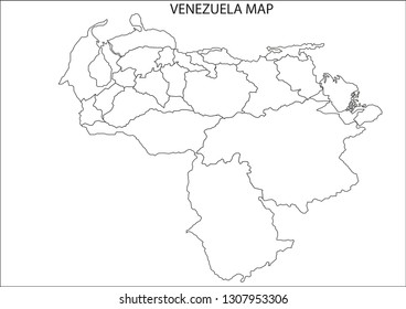 venezuela map vector illustration, venezuela map drawing, country maps, maps


