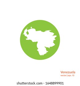 Venezuela Maps Logo Design Vector Template