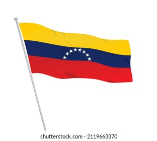 Venezuela  national flag. vector illustration